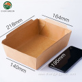 Disposable Kraft Paper Light Food Box Food Container